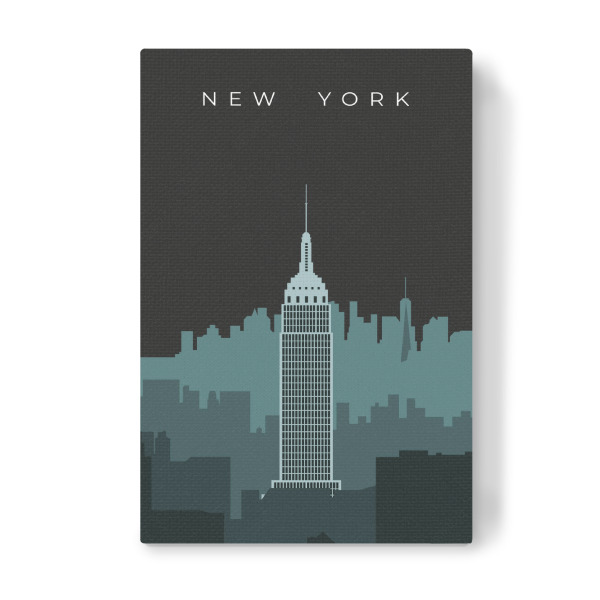 Leinwandbild "New York - Skyline" artboxONE - Städte / New York,Reise,Architektur,Reise / Länder
