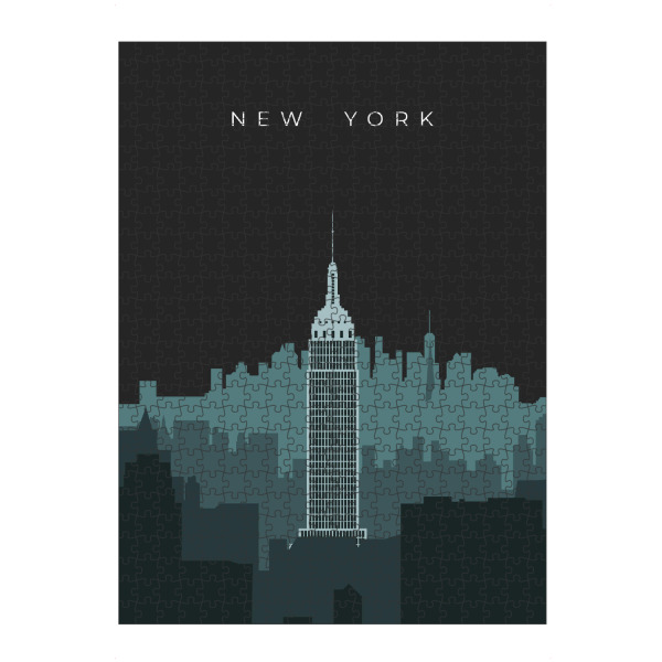 Puzzle Ravensburger "New York - Skyline" artboxONE - Städte / New York,Reise,Architektur,Reise / Länder