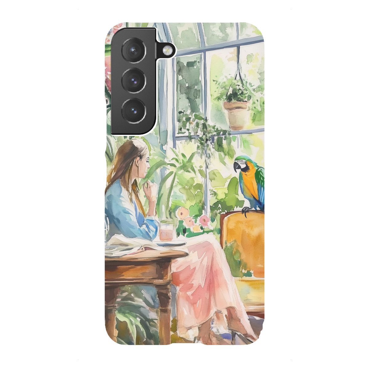 Samsung Galaxy "Botanisches Glashaus" Premium-Case Handyhülle artboxONE