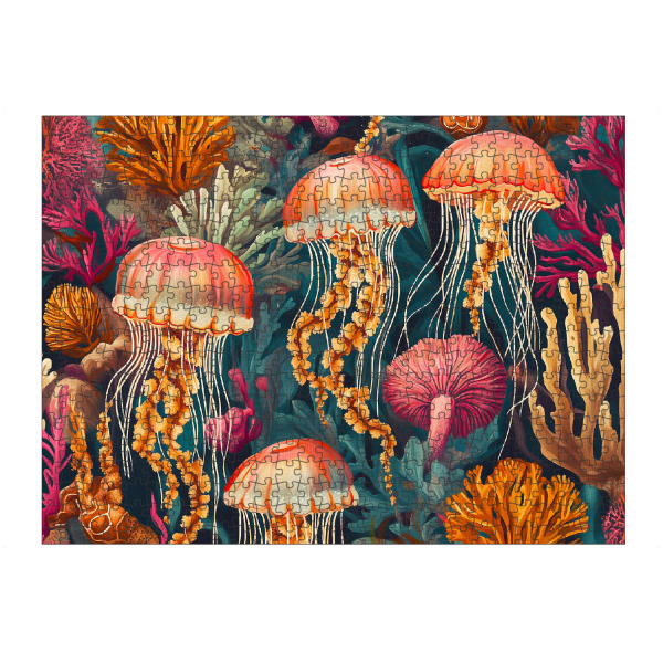 artboxONE Puzzle "Tanz der Quallen" artboxONE - Natur,Tiere,Unterwasser