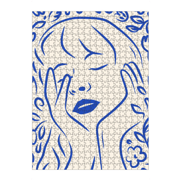 Puzzle Ravensburger "Sanfter Blumentraum" artboxONE - Floral,Menschen,Für Mama