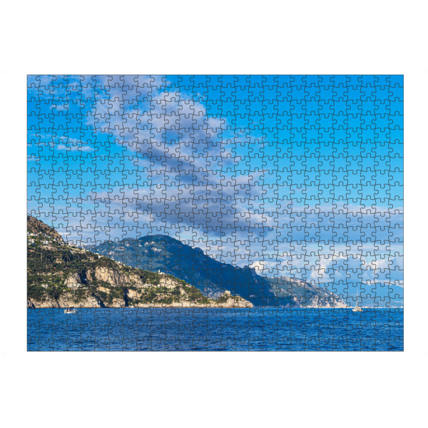 Puzzle Ravensburger "Mittelmeerküste bei Amalfi" artboxONE - Natur,Reise,Reise / Strand und Meer,Reise / Länder