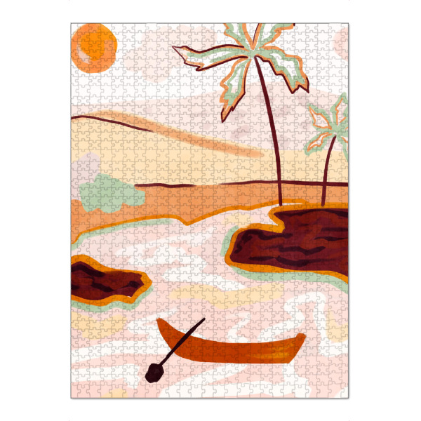 Puzzle Ravensburger "Zuckerwatte-Himmel-Kunst" artboxONE - Natur,Reise,Reise / Strand und Meer