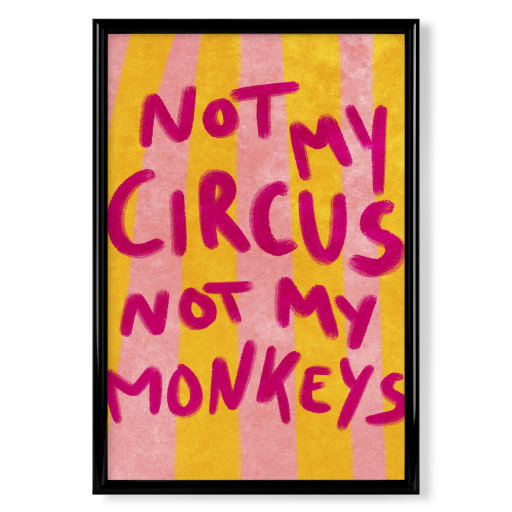 Not my Circus not my Monkeys