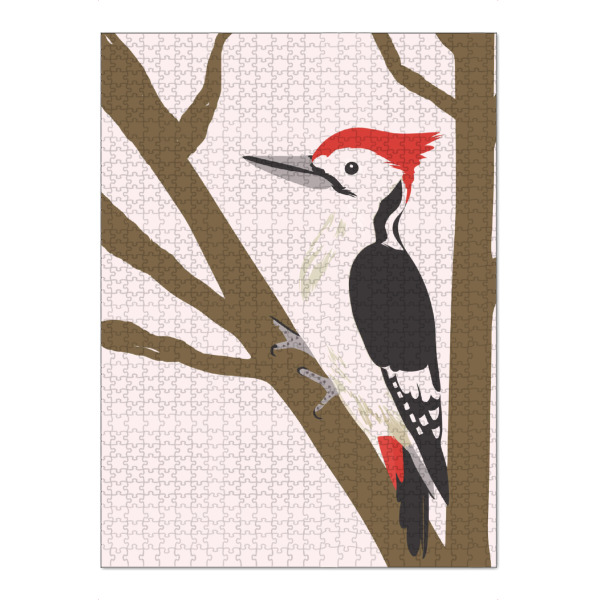 Puzzle Ravensburger "Cute woodpecker" artboxONE - Für Kinder,Tiere