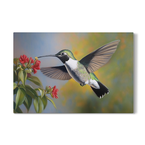 Galerie-Print "Kolibri Blütenzauber" 30x20 cm artboxONE