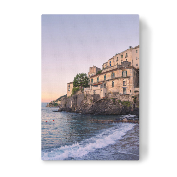 Leinwandbild "Blick auf Minori" artboxONE - Natur,Reise,Architektur,Reise / Strand und Meer,Reise / Länder