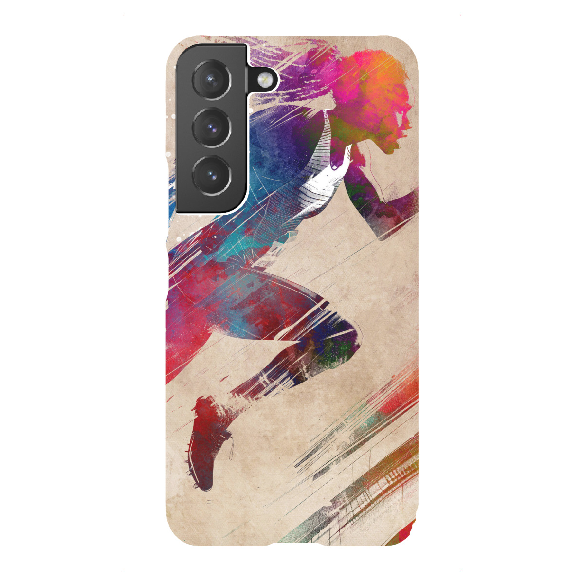 Samsung Galaxy "Laufsportkunst I" Premium-Case Handyhülle artboxONE