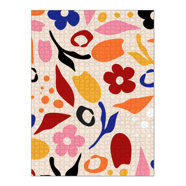 Puzzle Ravensburger "Swaying Petals, Rustling Leaves" artboxONE - Floral