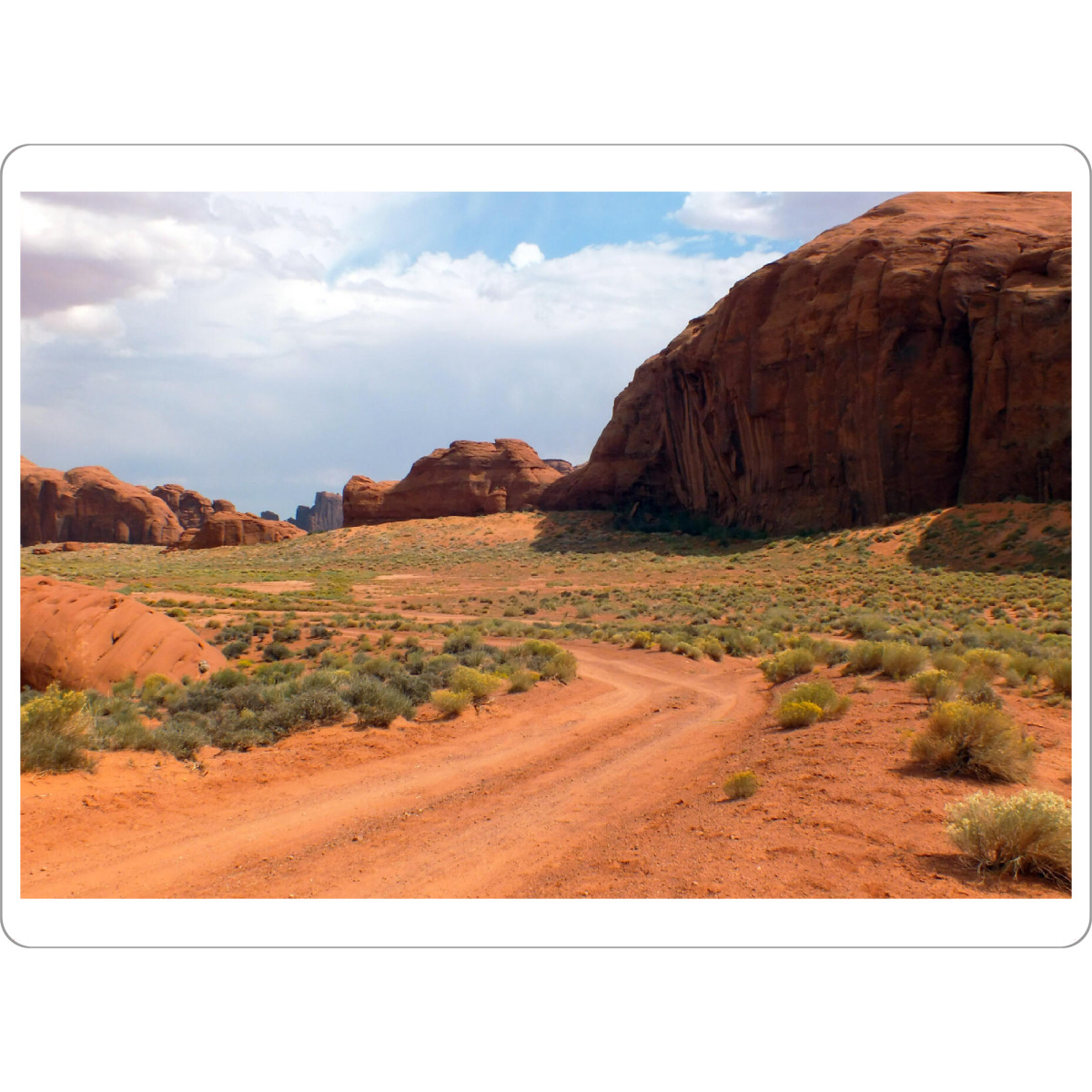Tischset "Durchs Monument Valley" artboxONE - Natur,Reise,Reise / Länder