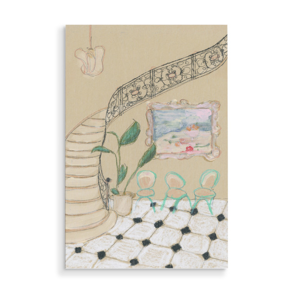 Holzbild "Museumstage" artboxONE - Reise,Architektur,Geometrie,Städte / Paris,Für Mama