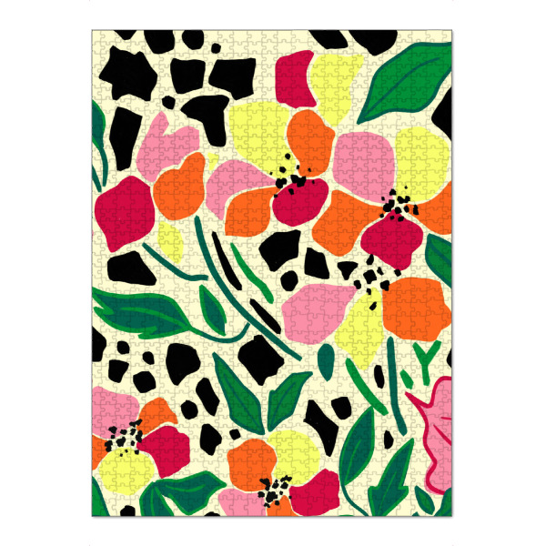 Puzzle Ravensburger "Tropische Gartenpunkte" artboxONE - Floral