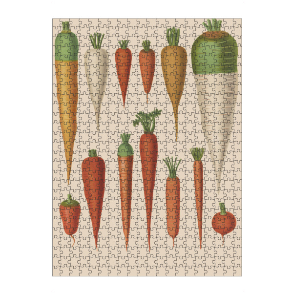 Puzzle Ravensburger "Botanical carrots" artboxONE - Natur