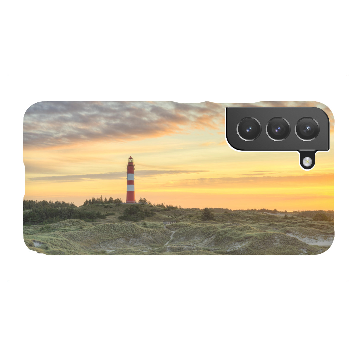 "Leuchtturm auf der Insel Amrum"für Samsung Galaxy - Premium-Case Handyhülle artboxONE