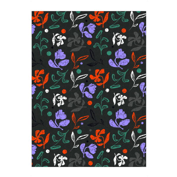 artboxONE Puzzle "Dämmerungsflora" artboxONE - Floral