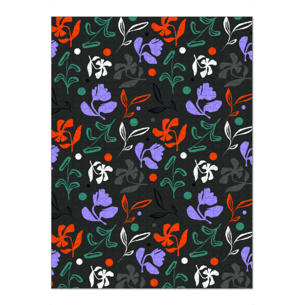 Puzzle Ravensburger "Dämmerungsflora" artboxONE - Floral