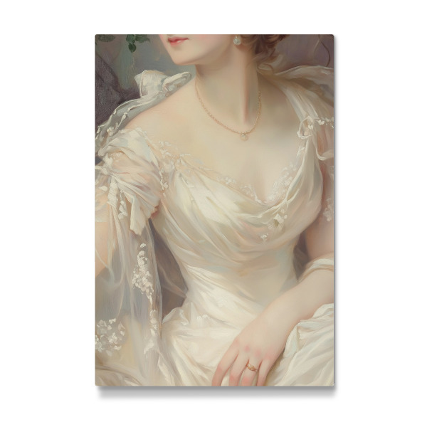 Galerie-Print "Frau im Satinkleid" 30x20 cm artboxONE