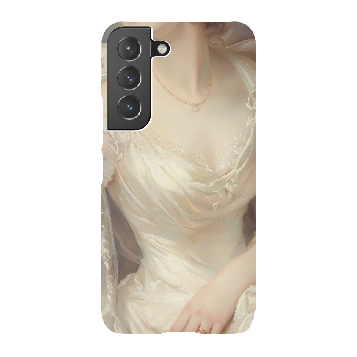 "Frau im Satinkleid"für Samsung Galaxy - Premium-Case Handyhülle artboxONE