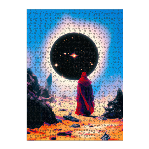 Puzzle Ravensburger "Kosmischer Wächter" artboxONE - Natur,Menschen,Fiktion,Galaxy