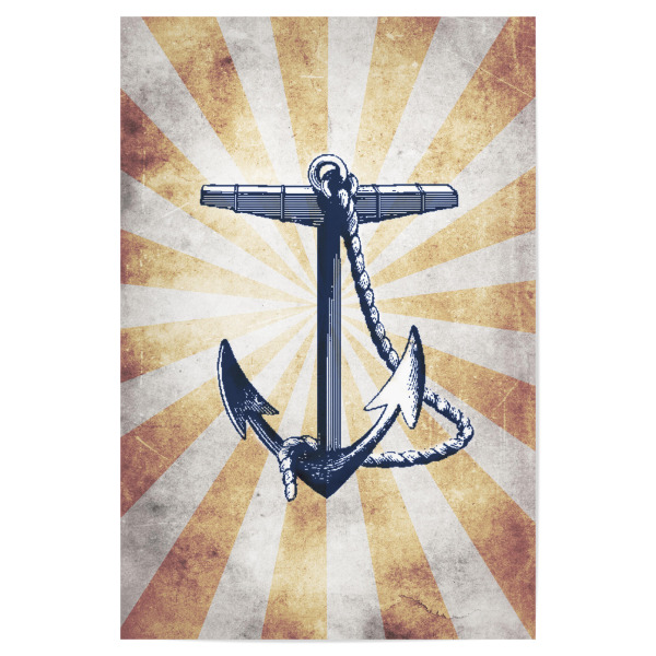 Poster "Anchor vintage" artboxONE - Reise,Unterwasser,Reise / Länder