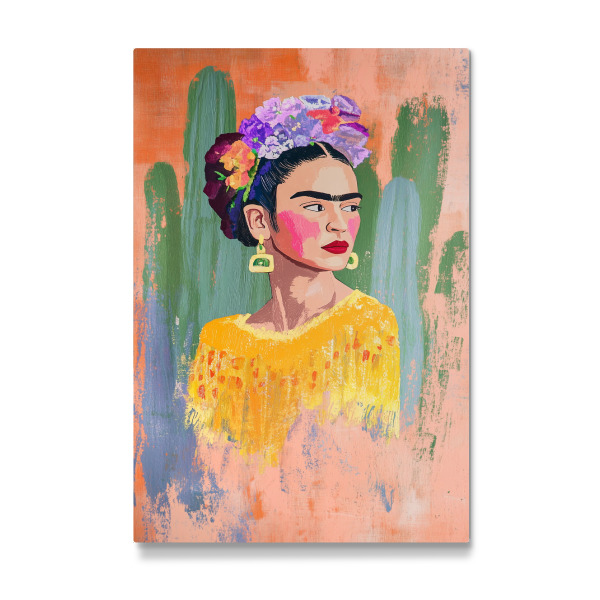 Galerie-Print "Kahlo und Kakteen" 30x20 cm artboxONE
