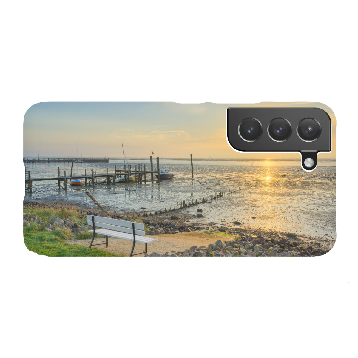"Ein Platz am Wattenmeer"für Samsung Galaxy - Premium-Case Handyhülle artboxONE