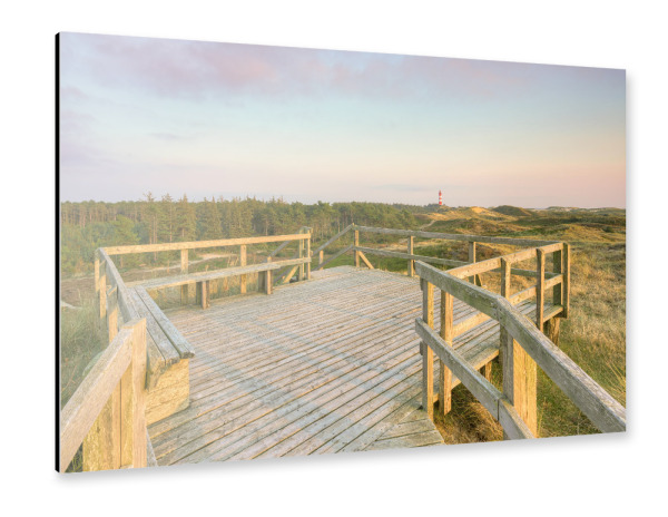Alu-Dibond "Aussichtsplattform auf Amrum" 30x20 cm artboxONE