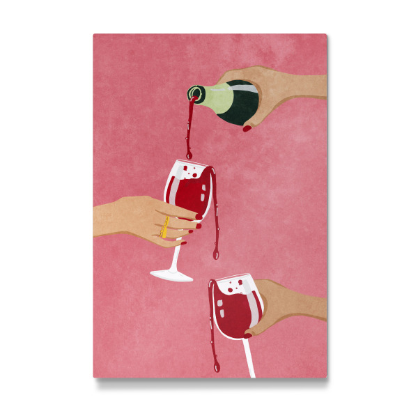 Galerie-Print "Prost, Mädels" 30x20 cm artboxONE