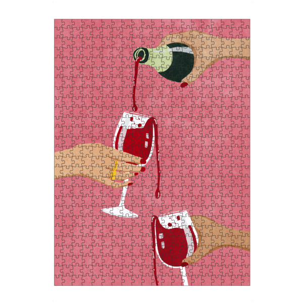 artboxONE Puzzle "Prost, Mädels" artboxONE - Menschen,Fashion,Für Mama,Essen & Trinken / Alkohol,Lustig