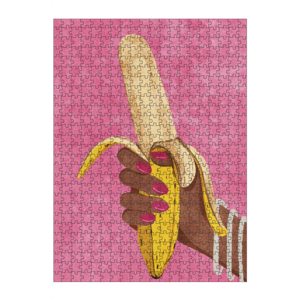 artboxONE Puzzle "Banana" artboxONE - Liebe,Für Papa,Männer,Essen & Trinken / Obst & Gemüse