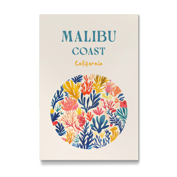 Galerie-Print "Kreative Malibu Korallen" 30x20 cm artboxONE