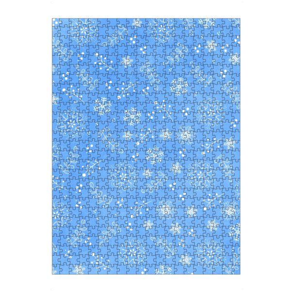 Puzzle Ravensburger "Wintermuster: Eiskristalle" artboxONE - Abstrakt,Weihnachten