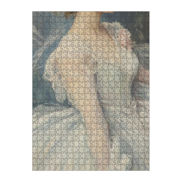 Puzzle Ravensburger "Feminines Kleid" artboxONE - Menschen,Fashion,Für Mama - Feminin,Viktorianisch,Kleid,Weißes kleid,Hochzeit,Hochzeitskleid