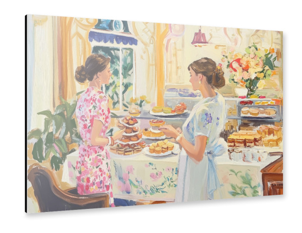 Alu-Dibond "Bäckerei" 30x20 cm artboxONE