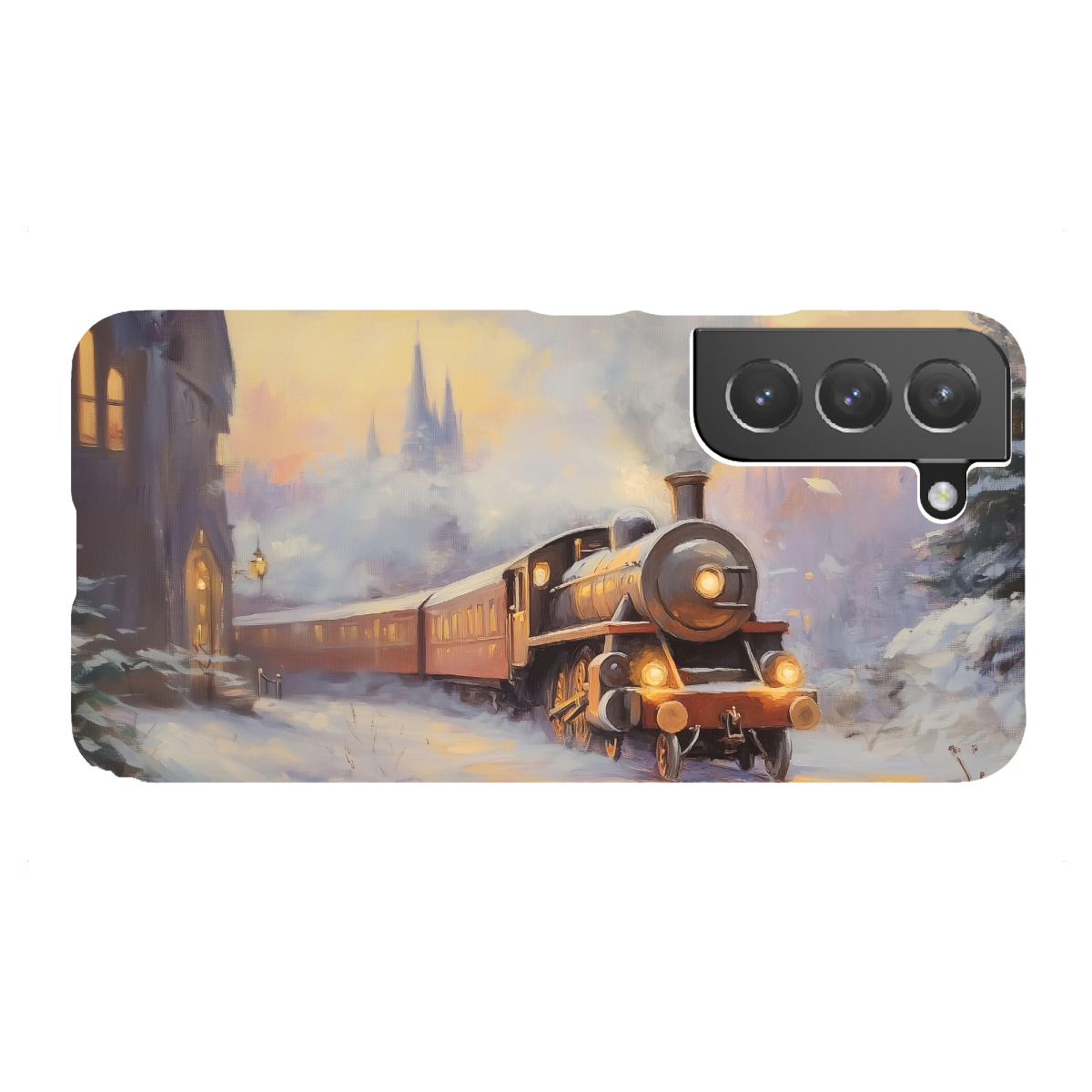 Samsung Galaxy "Dampfzug am Abend" Premium-Case Handyhülle artboxONE