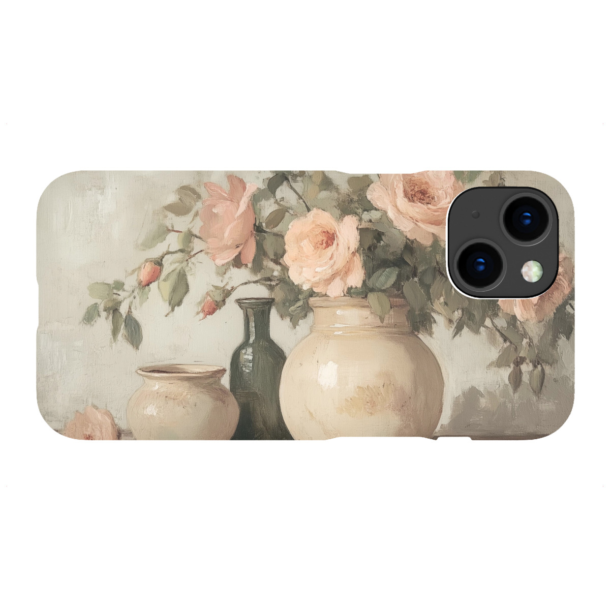 iPhone "Rosen in der Vase" Premium-Case Handyhülle artboxONE