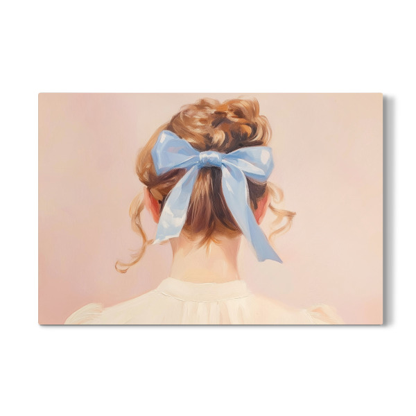 Galerie-Print "The girl with blue ribbon" 30x20 cm artboxONE