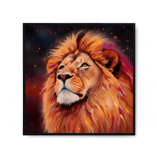 King Lion Popart