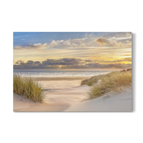 Galerie-Print "Rosa Sandsonnenuntergang" 75x50 cm artboxONE