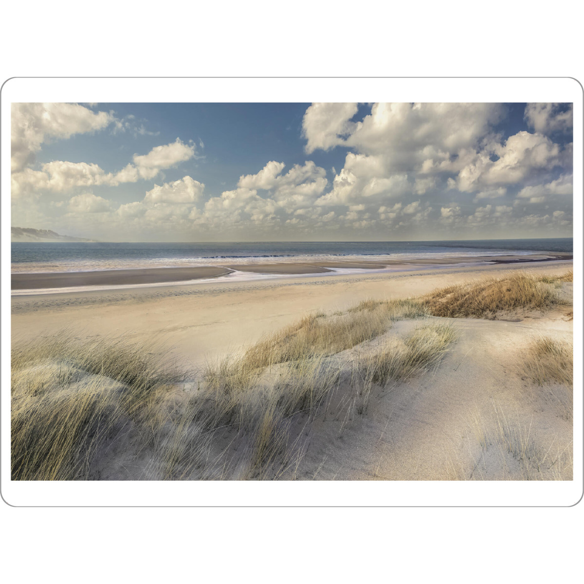 Tischset "Ein Traumstrand" artboxONE - Natur,Reise / Strand und Meer - Küste,Fotografie,Strand,Meer - Bild küste