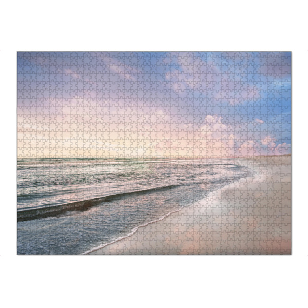 Puzzle Ravensburger "Zoey Beach" artboxONE - Natur,Reise / Strand und Meer - Küste,Strand,Fotografie,Meer,Himmel - Bild küste