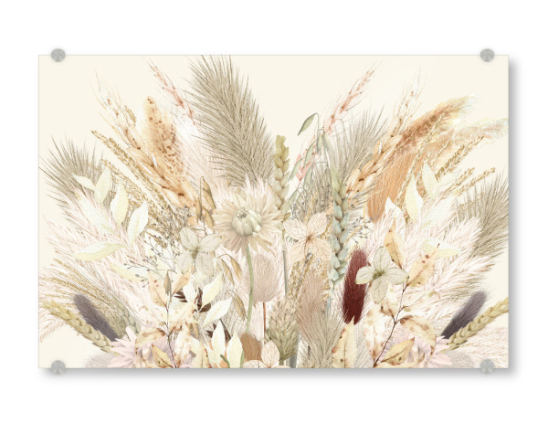 Acrylglasbild "Sanfter Herbst" artboxONE - Floral - Wildblumen,Blumen