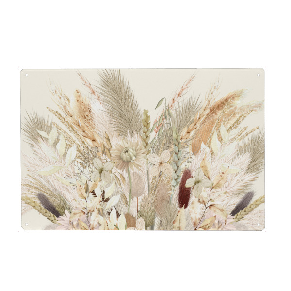 Holzbild "Sanfter Herbst" artboxONE - Floral - Wildblumen,Blumen