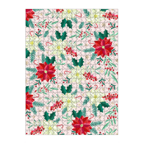 artboxONE Puzzle "Weihnachtssterne, XMas Muster" artboxONE - Natur,Floral,Weihnachten