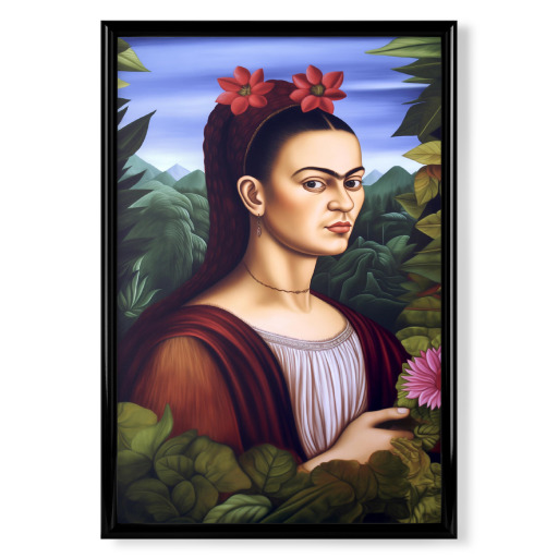 Frida Florale Vintage Malerei
