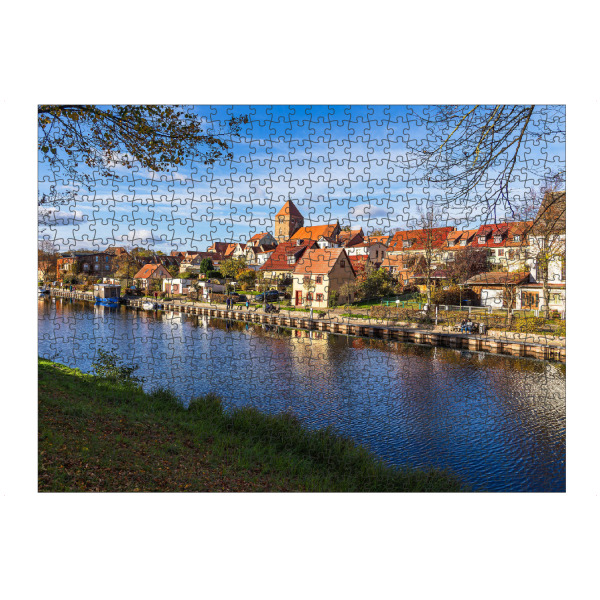 Puzzle Ravensburger "Pfarrkirche St. Marien" artboxONE - Natur,Reise,Architektur