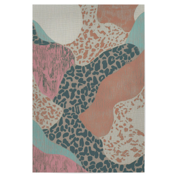 Poster 30x20 cm "Retro Textil Collage Almada" artboxONE - Natur,Abstrakt,Geometrie