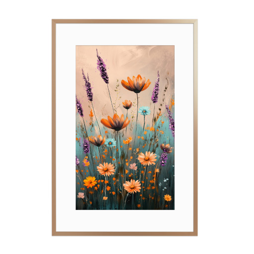 Blumen Lavendel B (matart)