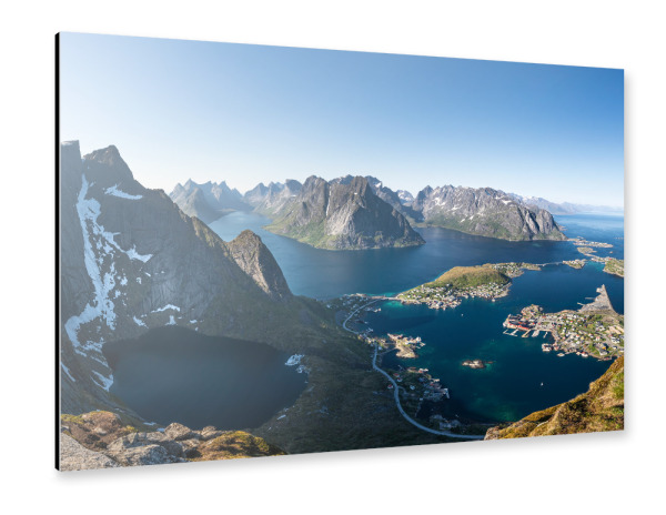 Alu-Dibond "Reine Lofoten" 30x20 cm artboxONE
