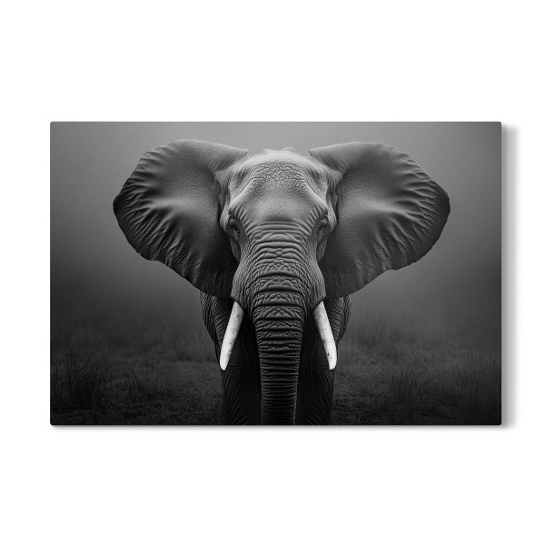 Galerie-Print "Kraftvolle Elefanten Portait" 75x50 cm artboxONE